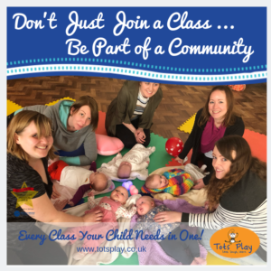 Mums and babies at a Tots Play Playgroup